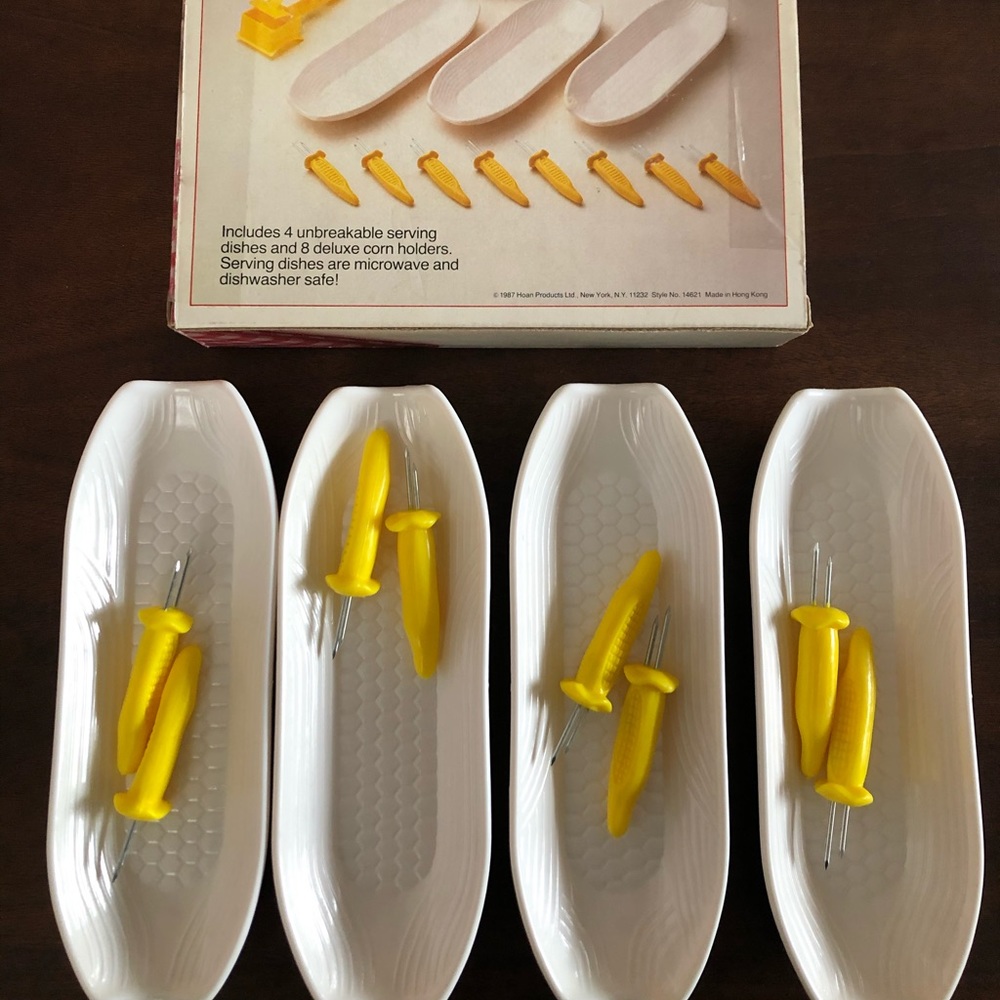Hoan 12pc Corn Serving Set Vintage